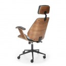 Кресло компьютерное HALMAR IGNAZIO орех/черный